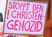 Plakat Christenverfolung/kathbild.at,rupprecht