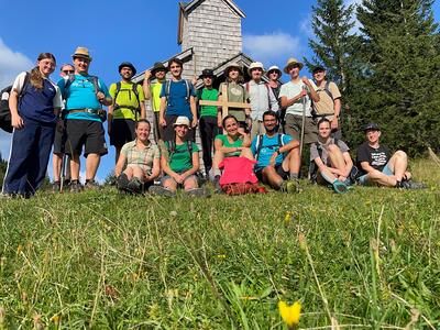 Gruppenfoto am Unterberg
