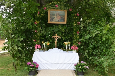 Hl. Messe und Fronleichnamsprozession