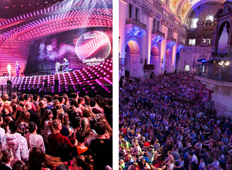 Der Song Contest und Pfingsten