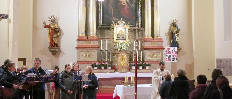 offene Kirche in Schwarzau
