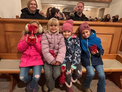 Hl. Nikolaus besuchte die Pfarrgemeinde Ameis