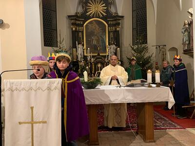 Sternsinger in Ameis