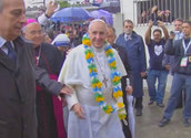 Papst Franziskus besucht Favela/WJT Facebook