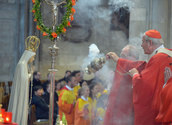 Kardinal Christoph Schönborn bei der Maria Namen Feier 2014/kathbild.at,rupprecht