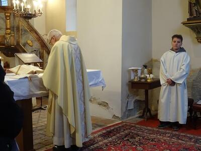 Gottesdienst in Ameis