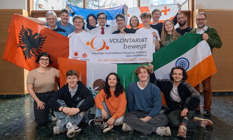 'Volontariat bewegt': 13 Freiwillige starten Einsatz