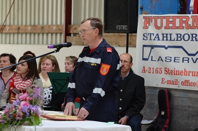 Feldmesse und Autosegnung beim FF-Heurigen