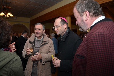 Begegnung mit dem Bischof