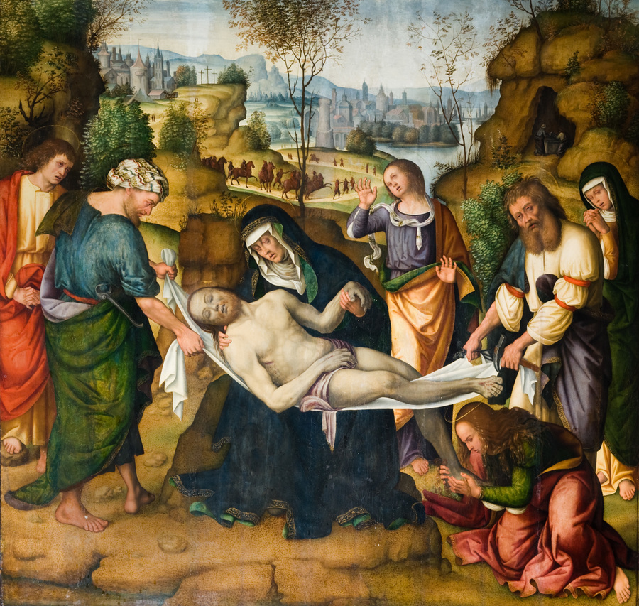 Pieta - Beweinung Christi, Campo Santo Teutonico, Vatikan