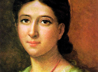 Pauline Jaricot, Gründerin wichtiger Missionseinrichtungen hat adie Idee die ganze Welt ins Gebet hinein zu nehmen: der lebendige Rosenkranz.