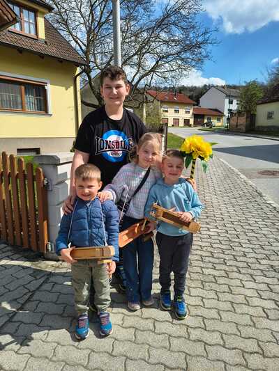 Ratscher unterwegs in Michelstetten