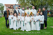 Erstkommunion in Tresdorf am 30. April