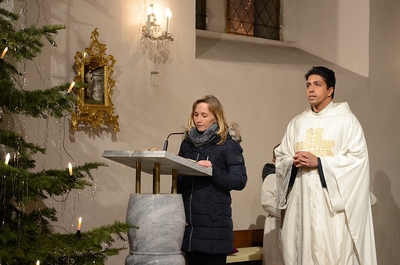 Heiliger Abend - Feier mit Pater Roger