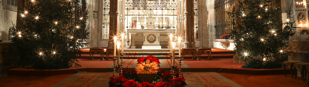 offene Stiftskirche Heiligenkreuz zu Weihnachten