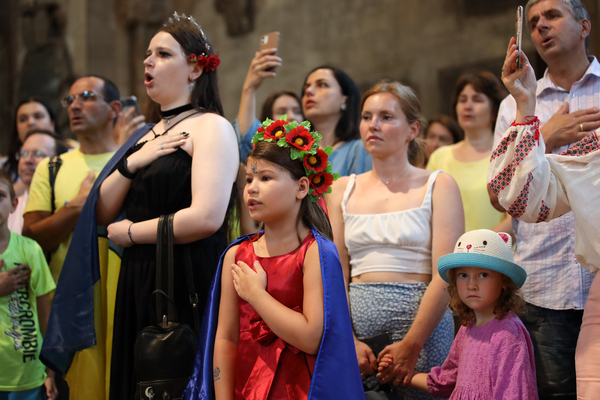 Gebet um Frieden und Zusammenhalt in der Ukraine / Erzdiözese Wien/Schönlaub Gebet um Frieden und Zusammenhalt in der Ukraine