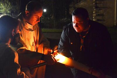 Lichtfeier in Asparn