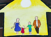 Zeichnung Familie/kathbild.at/rupprecht