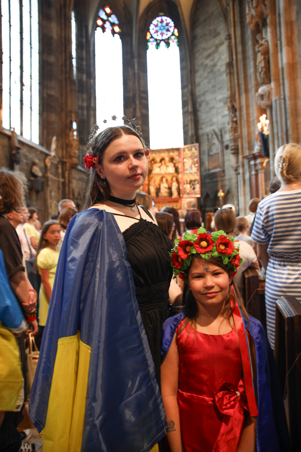 Gebet um Frieden und Zusammenhalt in der Ukraine / Erzdiözese Wien/Schönlaub Gebet um Frieden und Zusammenhalt in der Ukraine