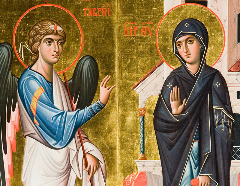 Was bedeuten die Worte des „G­egrüßet seist du, Maria“?