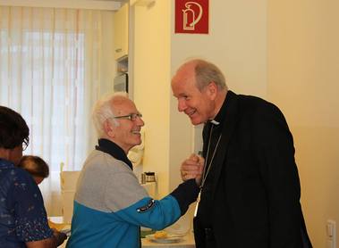 Besuch in einer Wohngemeinschaft der Caritas Socialis / Caritas Socialis