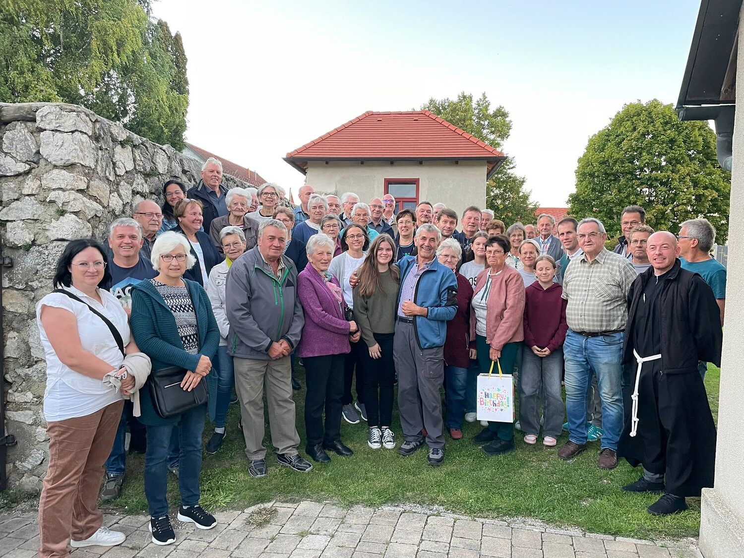 Pfarre Michelstetten feierte mit Jubilar