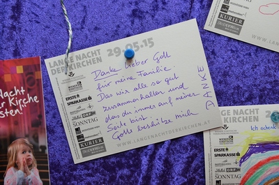 'Postamt zum Himmel' - Programmpunkt der Langen Nacht der Kirchen 2015