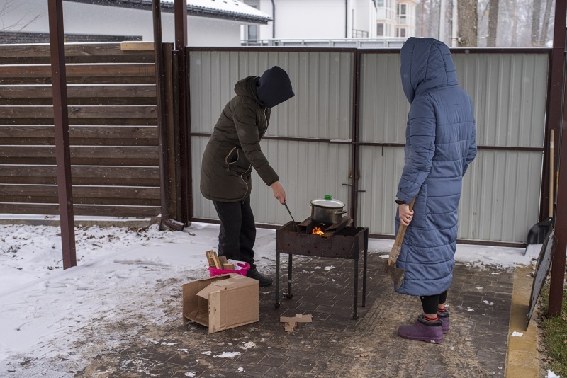 Winter in der Ukraine