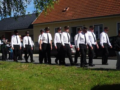 Feier des Fronleichnamsfestes in Ameis