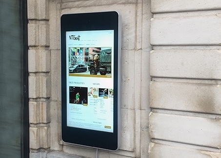 Digitaler Schaukasten