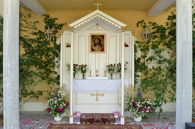 Festgottesdienst und Fronleichnamsprozession