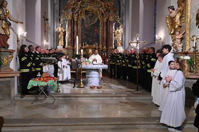 Feier der Osternacht in Gnadendorf