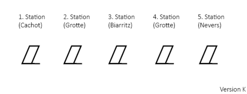 Aufstellmöglichkeit für die Ausstellung nur im Innenbereich