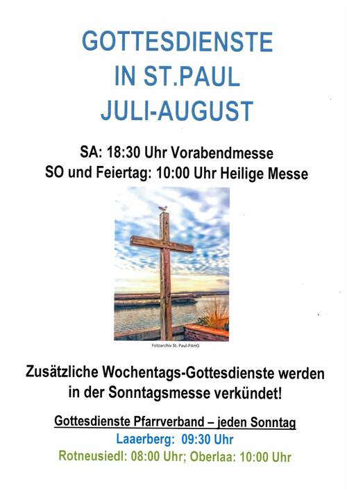 gottesdienstordnung / buero