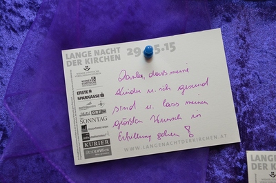 'Postamt zum Himmel' - Programmpunkt der Langen Nacht der Kirchen 2015