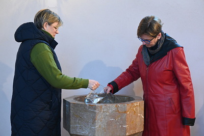 Feier der Osternacht in Gnadendorf