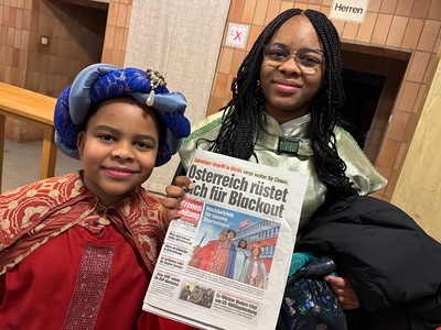 Sternsingeraktion 2026 der Pfarre Unterheiligenstadt