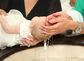 Newborn baby baptism