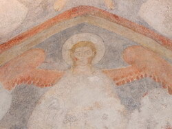 romanische Fresken im Turm (um 1250)