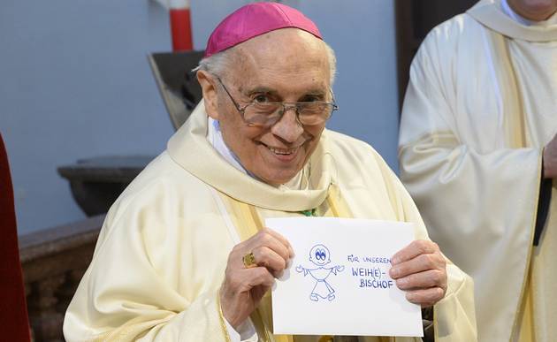 Helmut Kr?tzl - Gl?ckwunsch zu '40 Jahre Bischof'