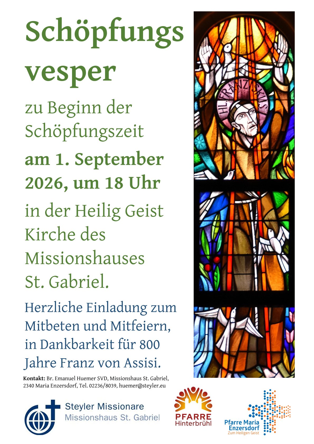 Schöpfungsvesper