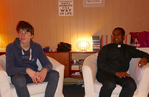 P. Sagay zu Gast beim 'Team Spirit'