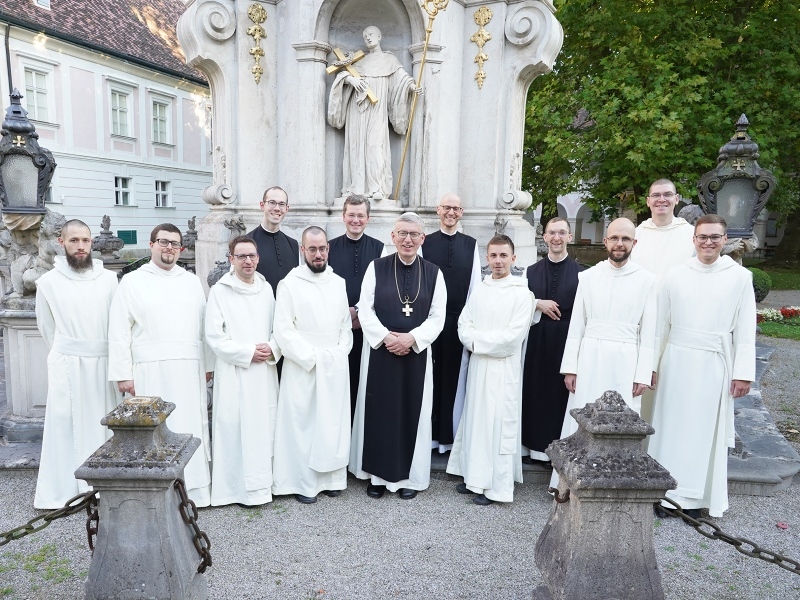 Freude über sieben Novizen im Stift Heiligenkreuz
