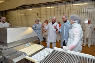 Besuch Wurstproduzent Hiess