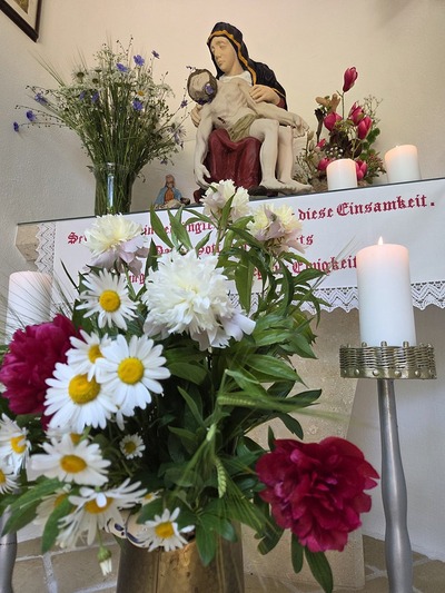 Maiandacht bei der Bildeichenkapelle