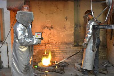 Besichtigung der Glockengießerei Grassmayr und Glockenguss