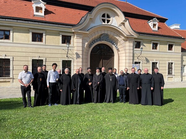 Priesterexerzitien 2023 / GV Yuriy Kolasa Gruppenfoto