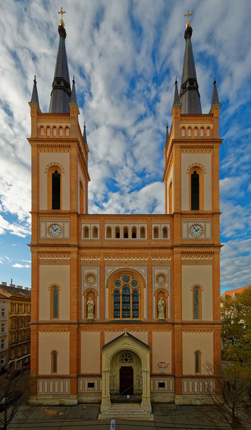 Pfarrkirche von Altlerchenfeld / Rene Steyrer/Karl Pani - Institut für Kunstgeschichte, Universität Wien Pfarrkirche von Altlerchenfeld