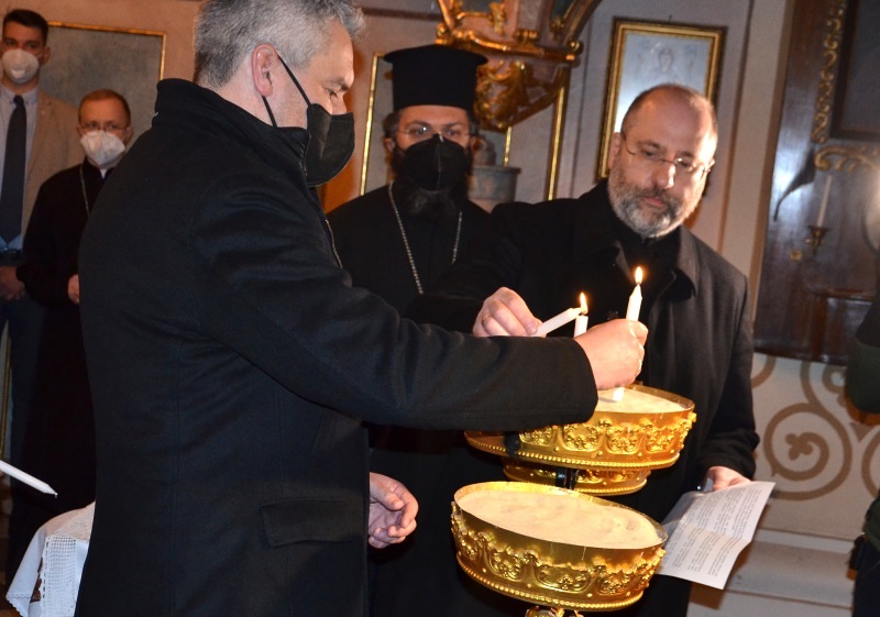 Regierungsspitze besuchte ukrainische Gemeinden in Wien