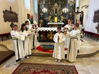 Neue Ministrantin für Asparn/Zaya